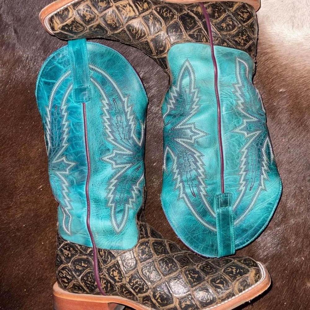 Macie Bean Fish Skin Boots